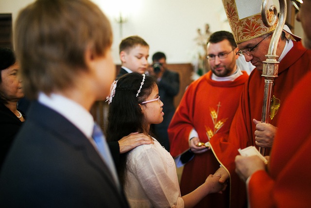 Sakrament bierzmowania w Warszawie
