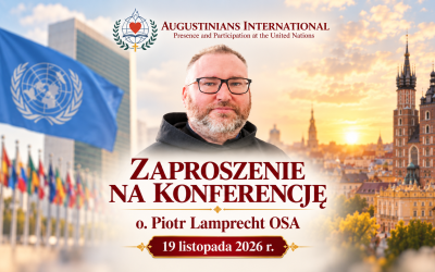 O. Piotr Lamprecht OSA prelegentem międzynarodowej konferencji Augustinians International